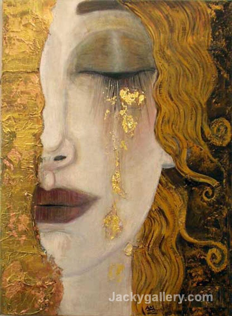 Golden tears by Gustav Klimt paintings reproduction